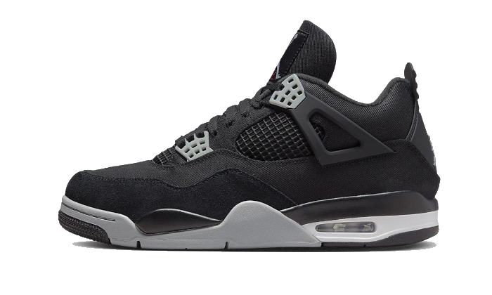Jordan 4 Retro Black Canvas