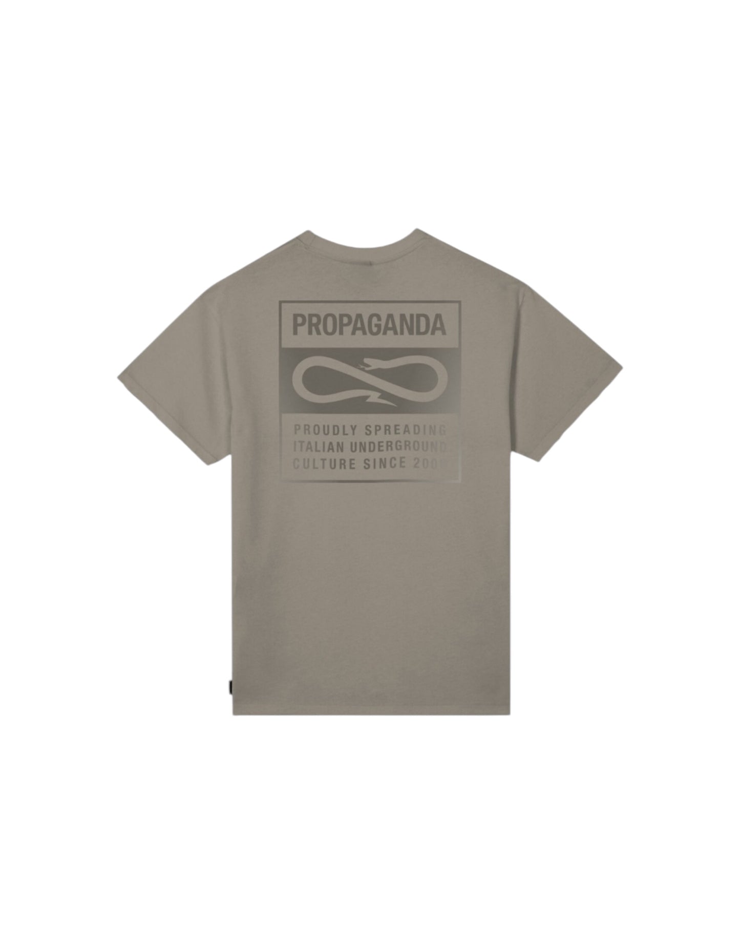 Propaganda Clothing Label Classic Logo T-Shirt
