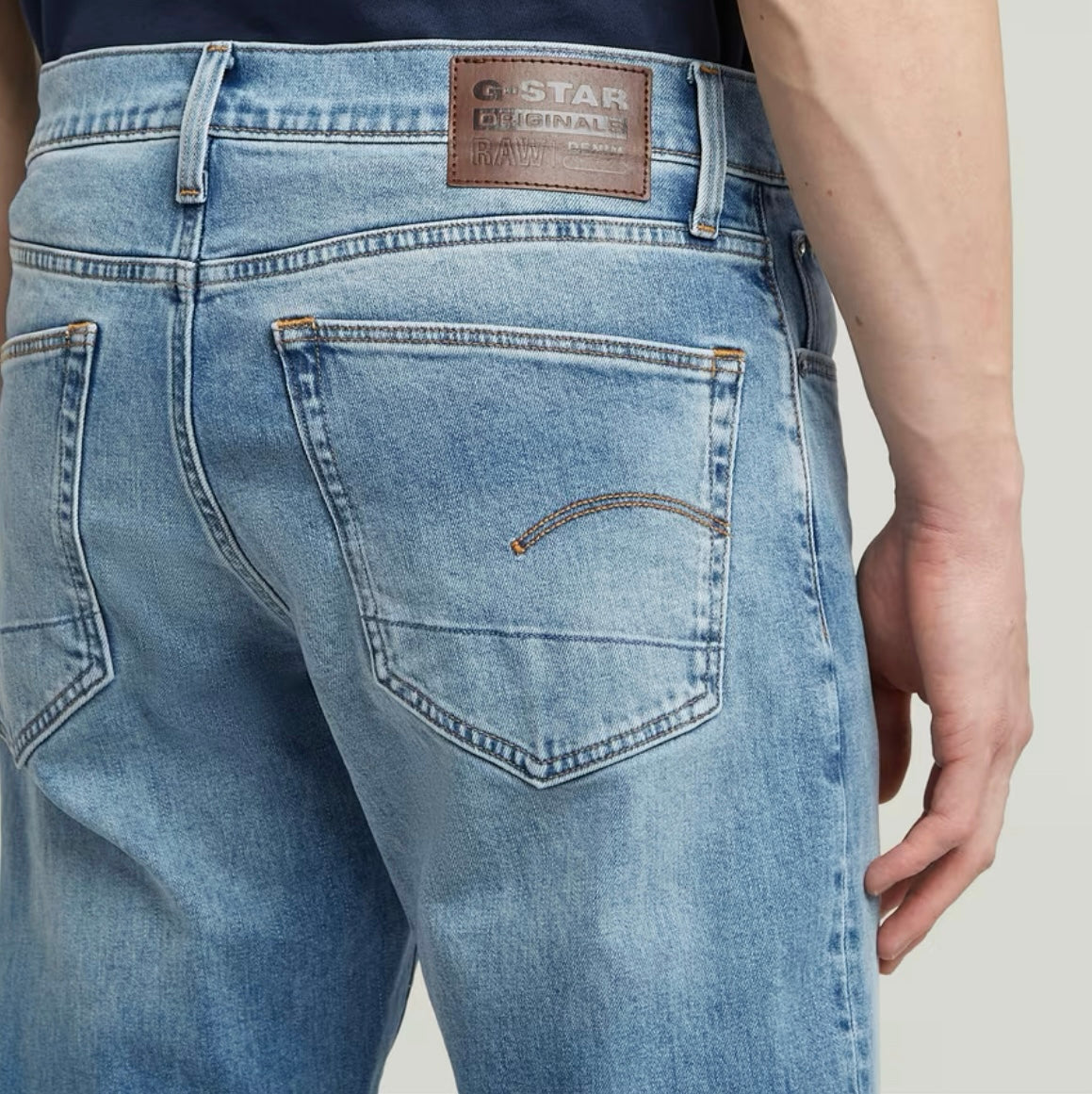 Gstar Raw 3301 Regular Denim Light Blue