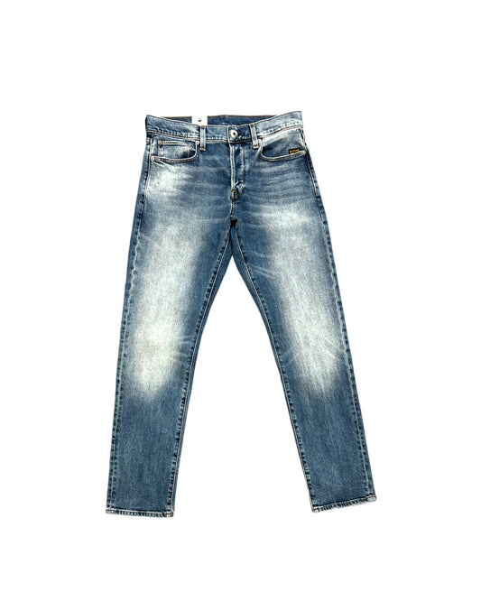 Gstar Raw Denim Slim 3301 Straight Vintage Azure
