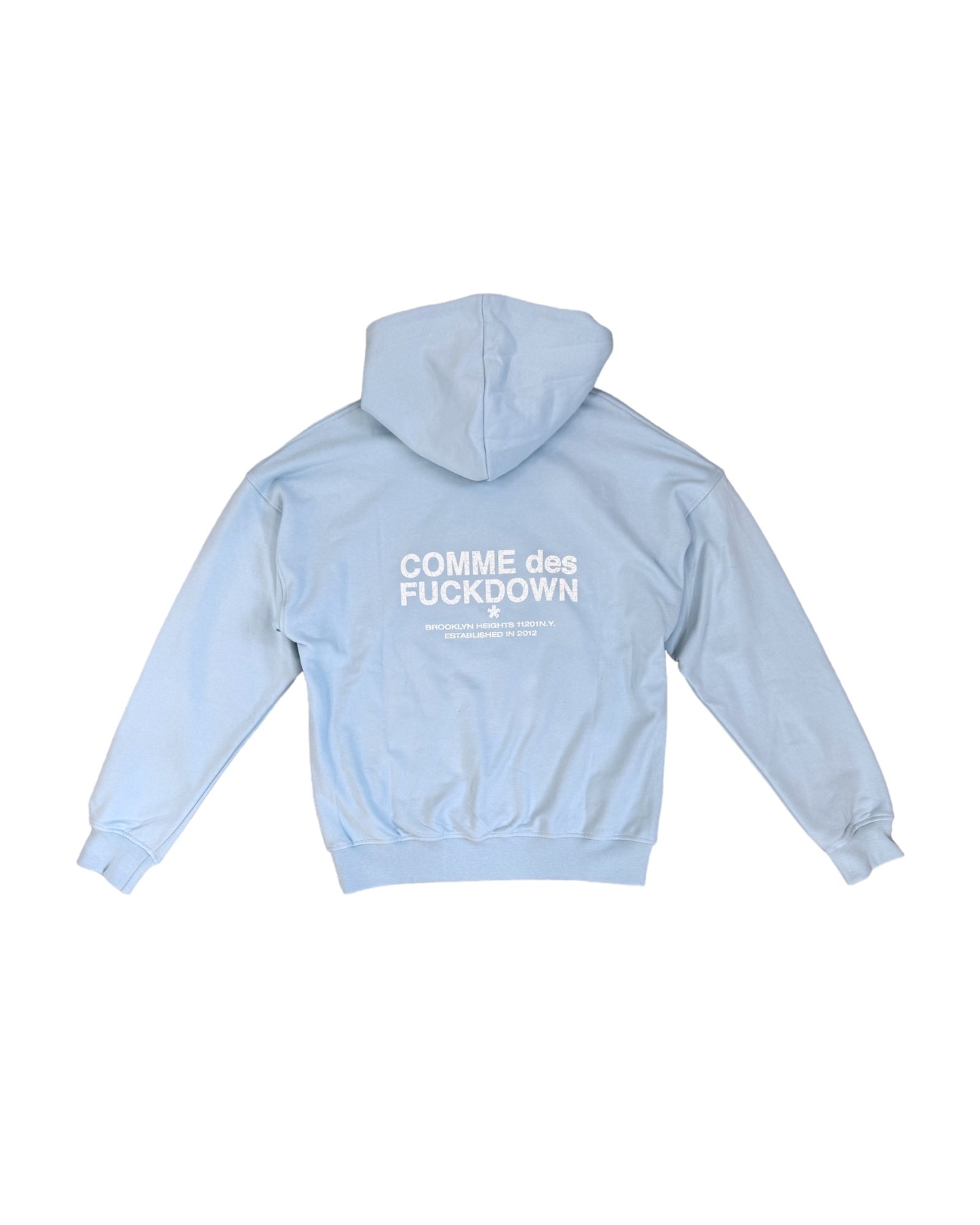 Comme des Fuckdown Felpa Cappuccio Basic Logo