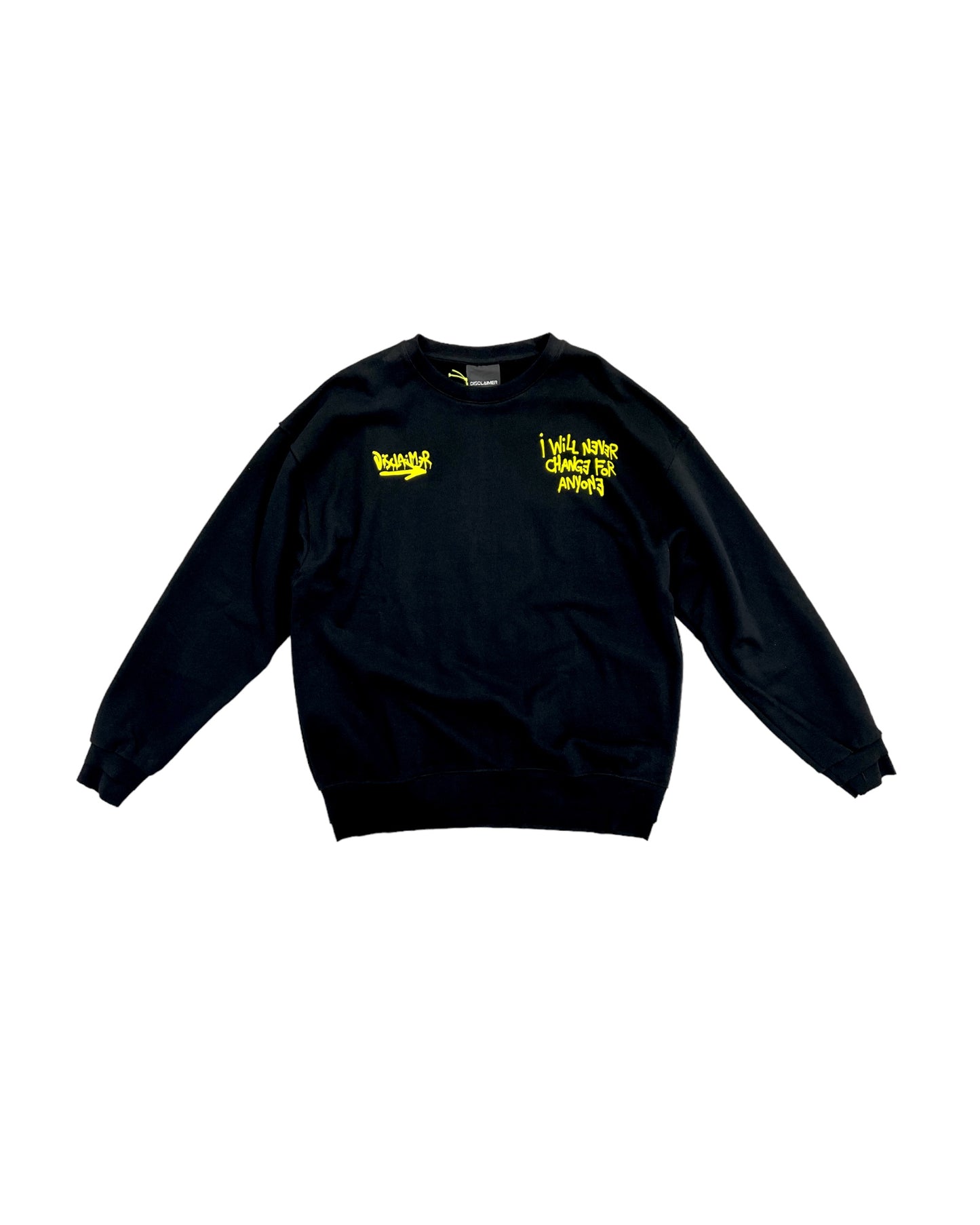 Disclaimer Felpa girocollo oversize 53121