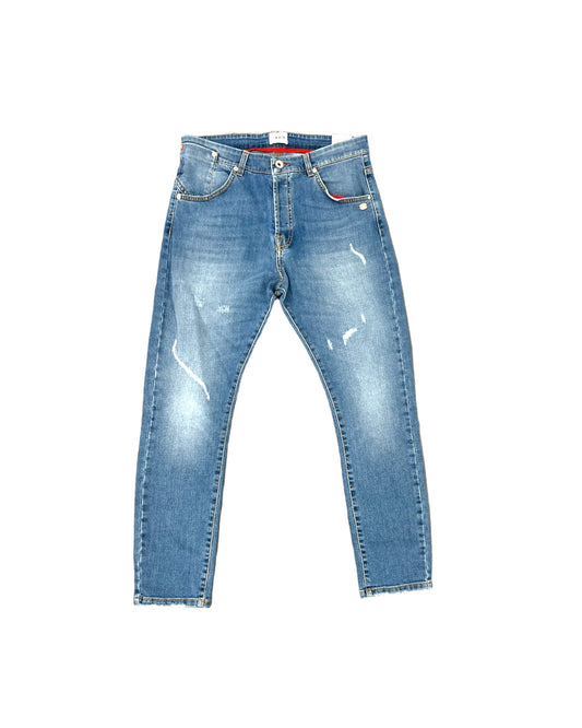 Berna Jeans Slim Con Rotture