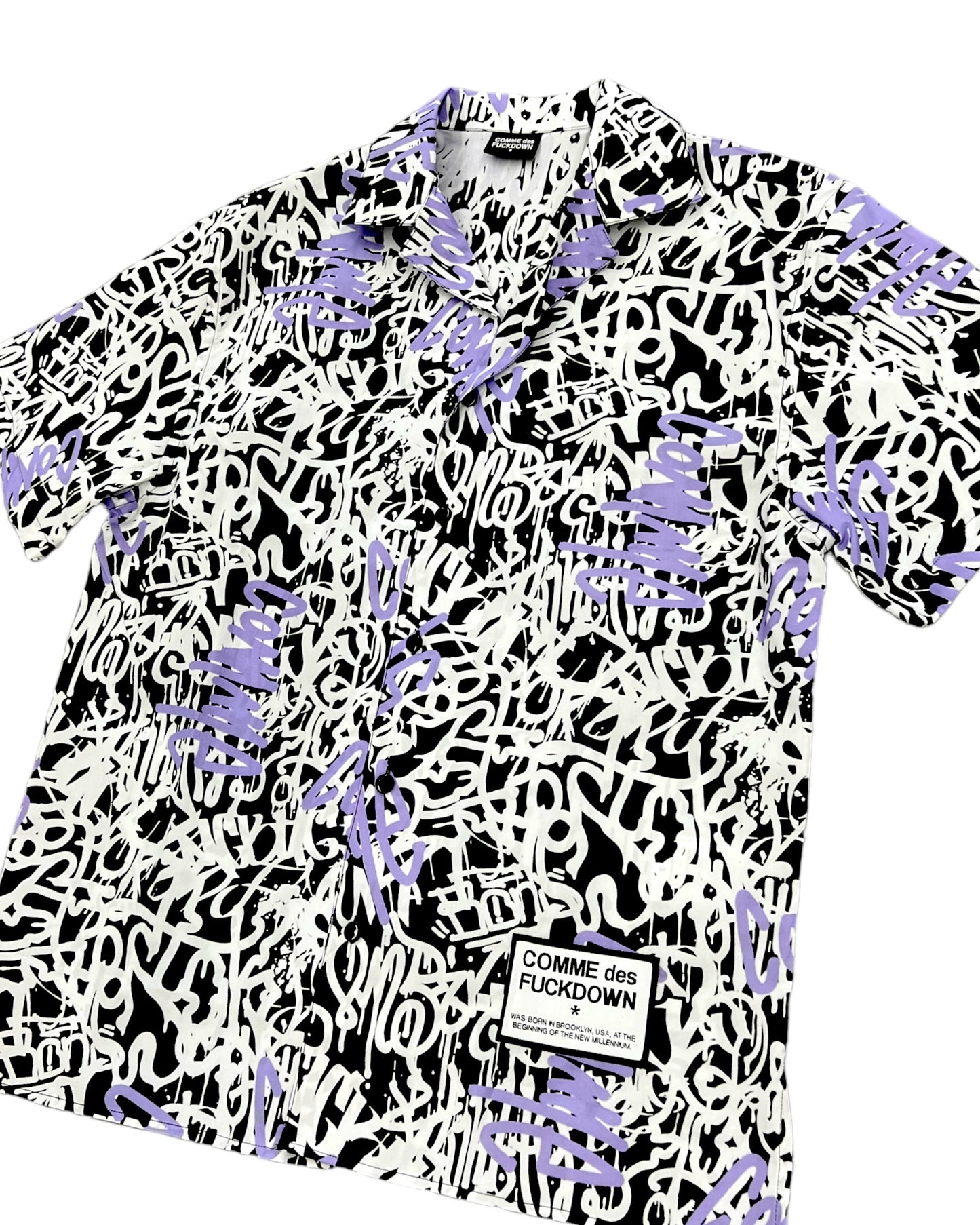 Comme des Fuckdown Camicia Graffiti