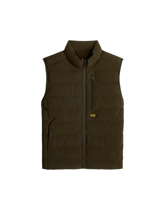 Gstar Raw Foundation Liner Vest Cioccolato