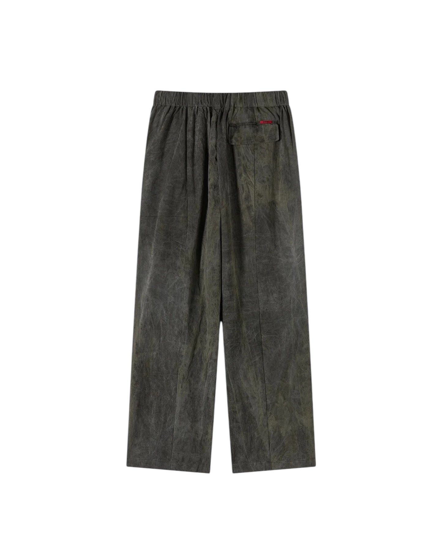 Acu Puncture Dark Green Pants Baggy
