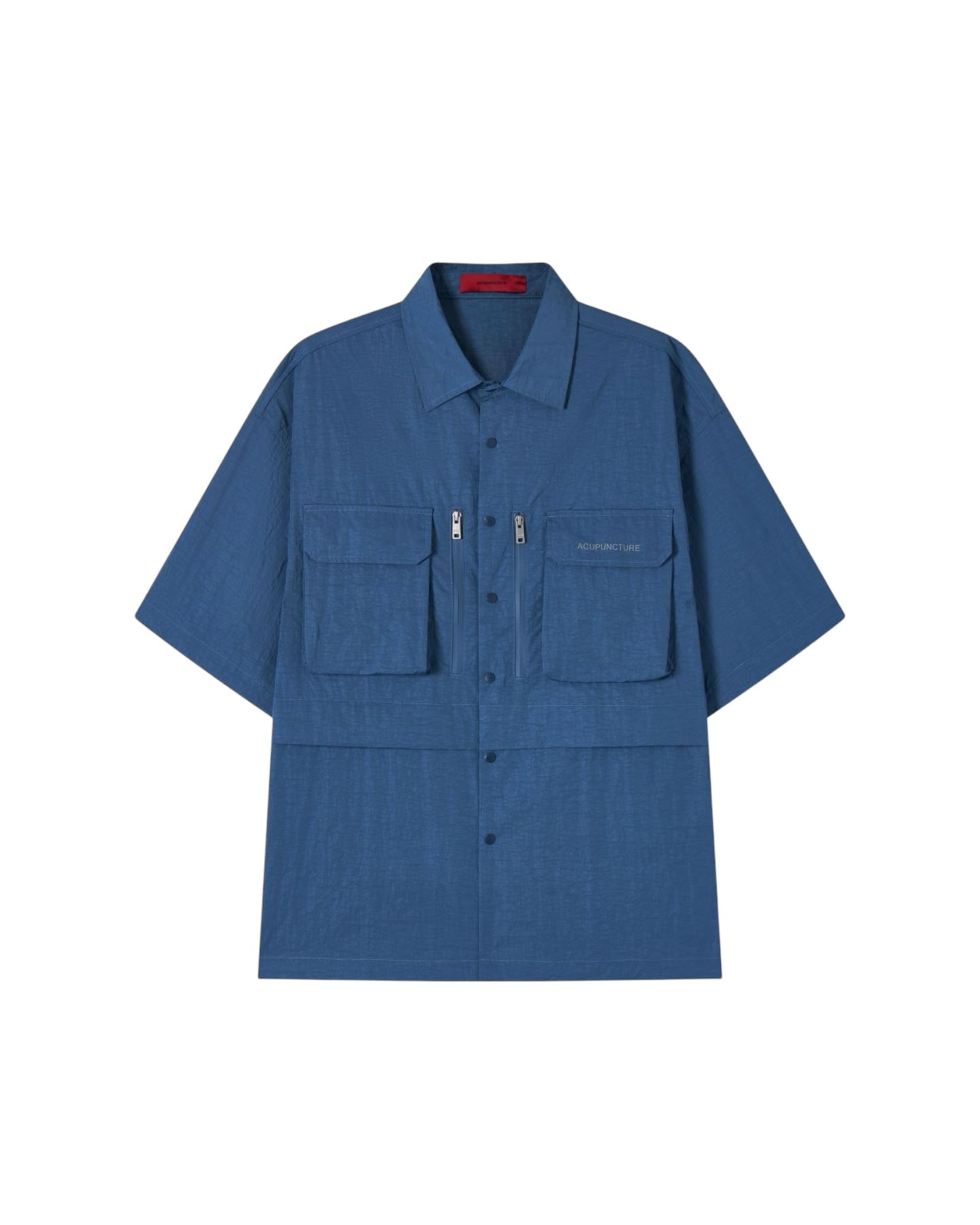 Acu Puncture Nylon boxy Shirt
