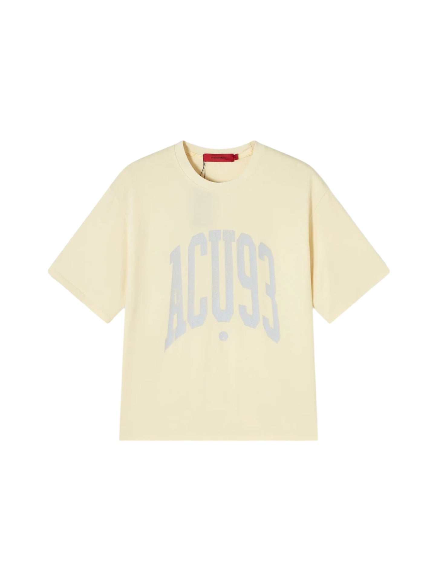 Acu Puncture College 93 T-shirt Off white