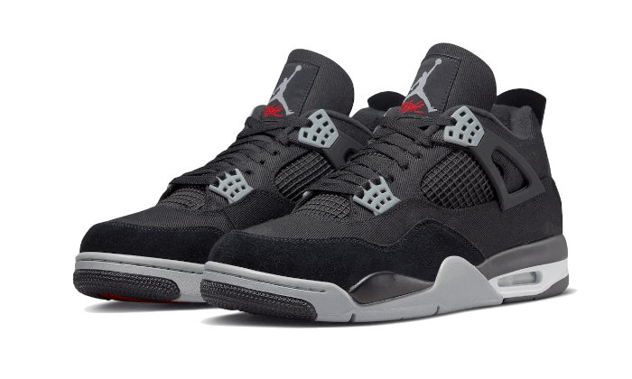 Jordan 4 Retro Black Canvas