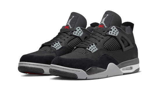 Jordan 4 Retro Black Canvas