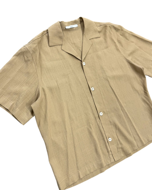 I'M Brian Camicia boxy in misto Lino