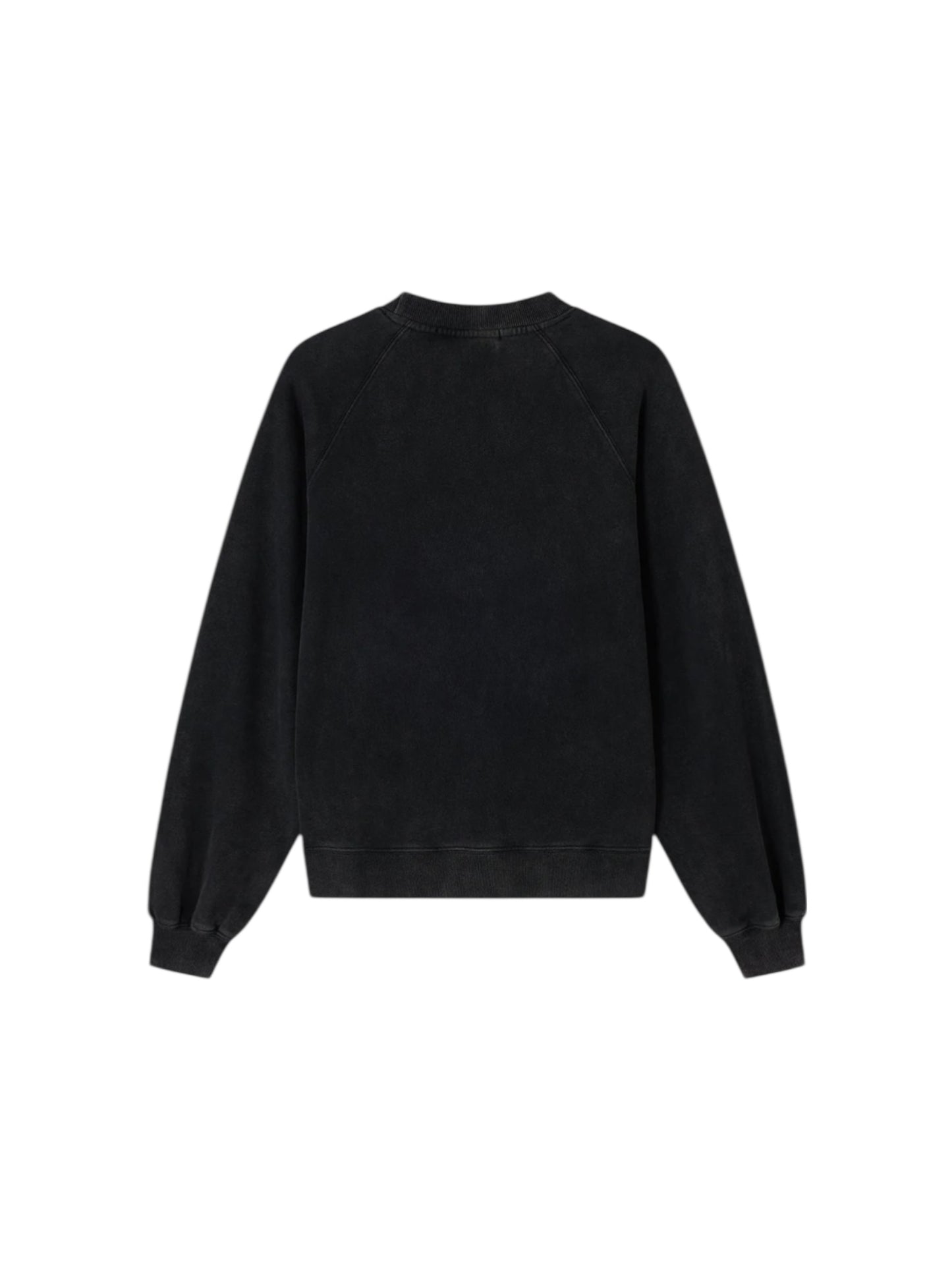 Acu Puncture College 93 Crewneck Washed Black