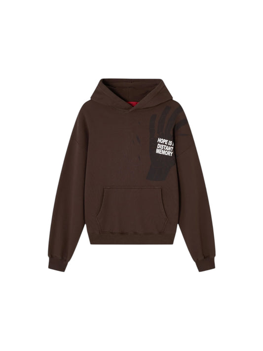 Acu Puncture Hope Hoodie Coffe quartz