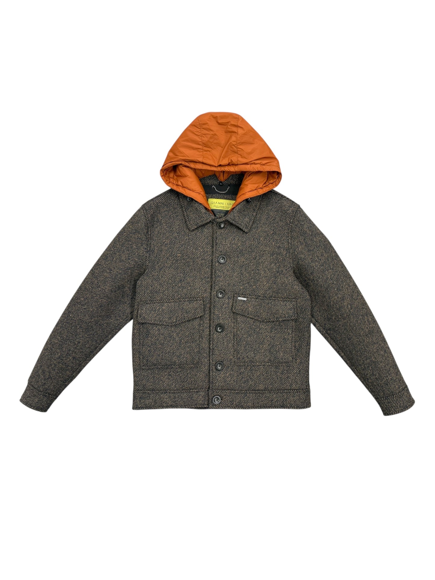 Gianni Lupo Cappotto corto con interno removibile